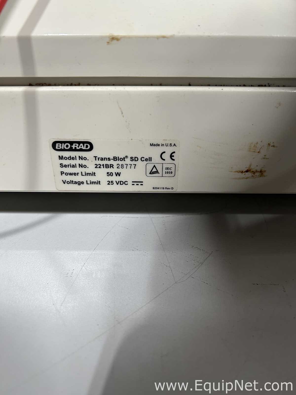 Lot of 3 Bio Rad Trans-Blot SD Semi-Dry Electrophoretic Transfer Cells