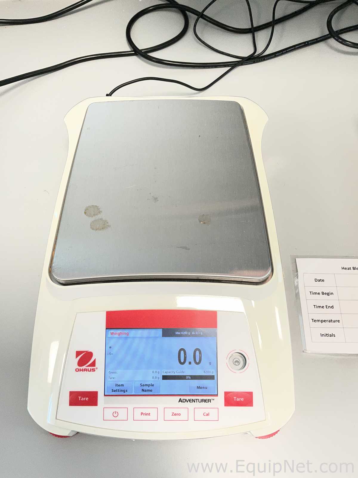 Balança de Laboratório Ohaus Corporation AX8201/E