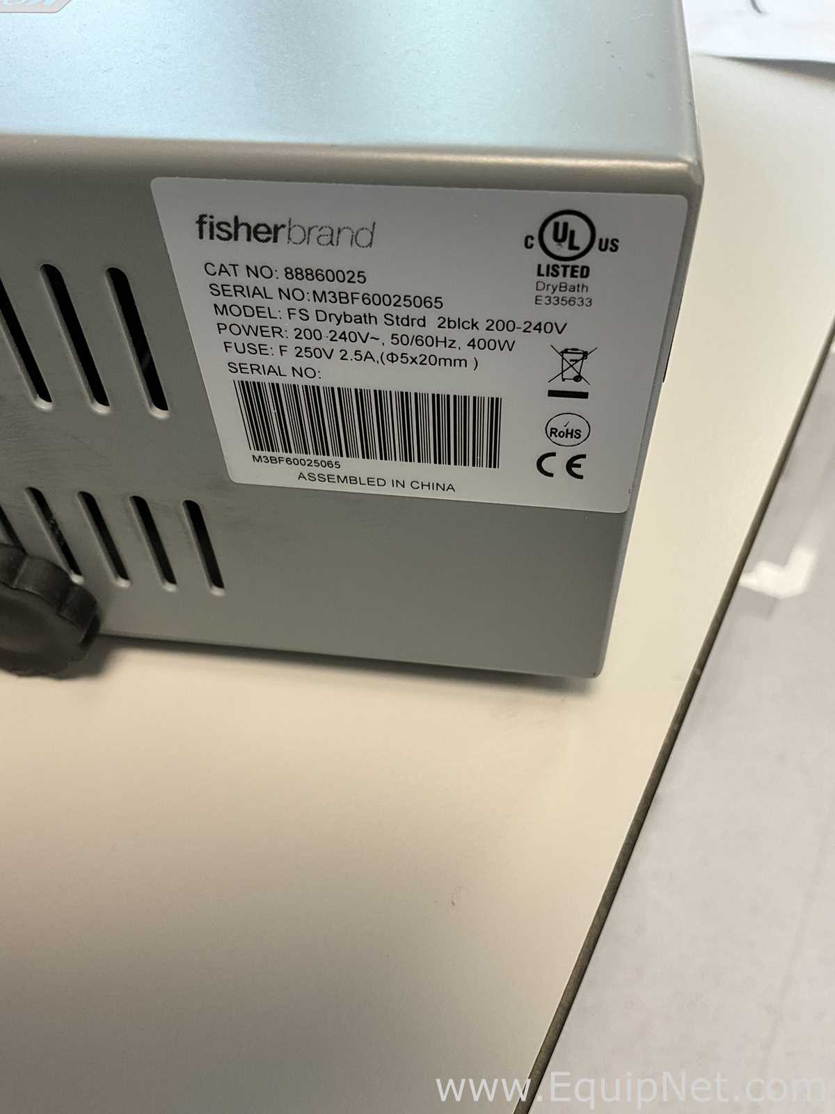 Lote de 2 Baño María / Circulador Fisher Brand Isotemp FS Drybath