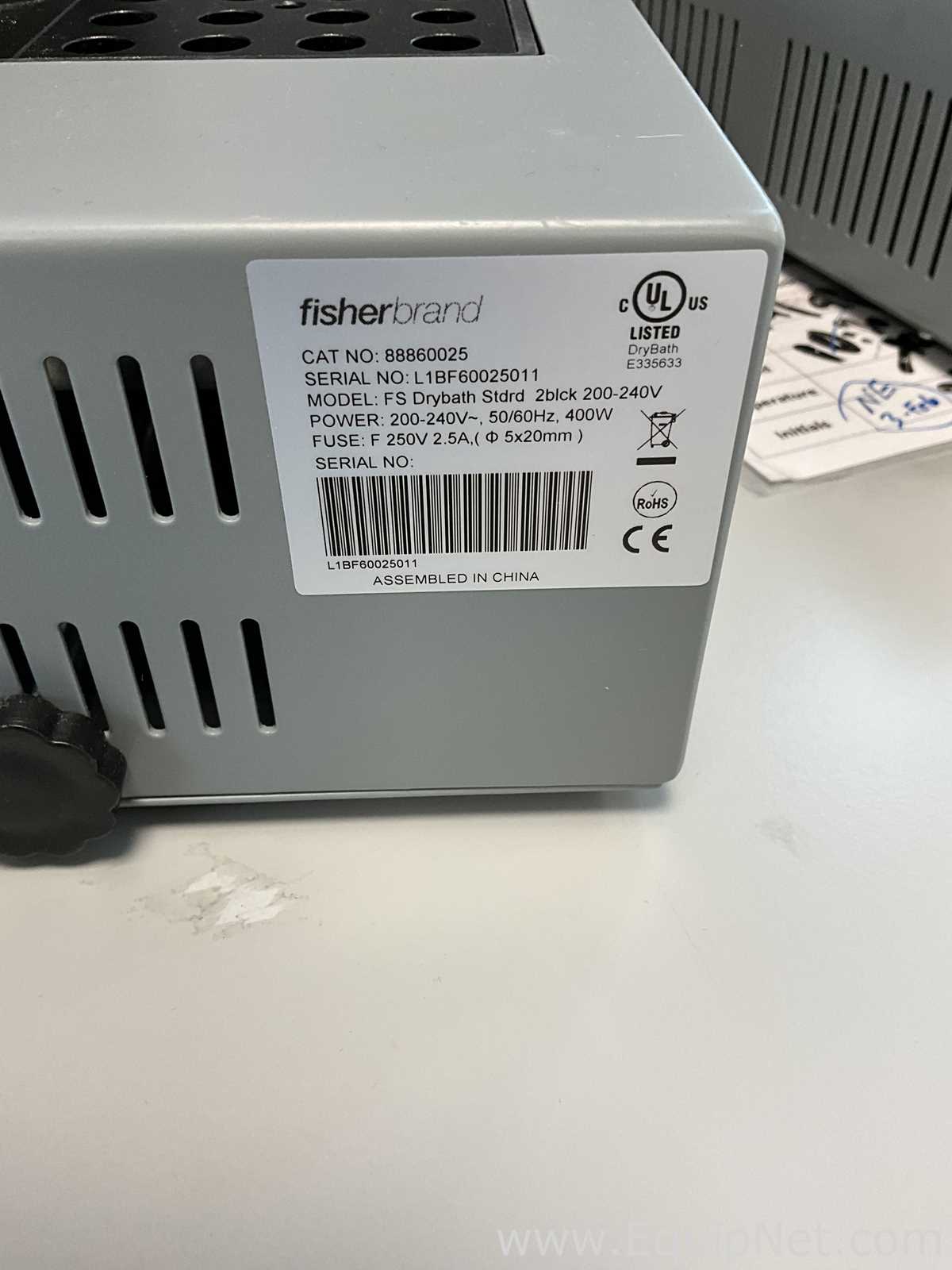 Lote de 2 Baño María / Circulador Fisher Brand Isotemp FS Drybath