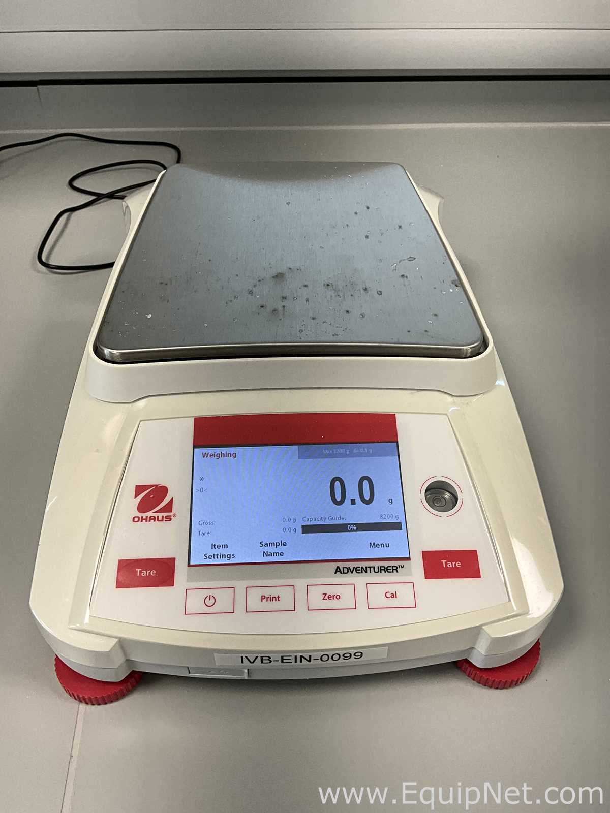 Ohaus Corporation AX8201/E Balance With power Supply
