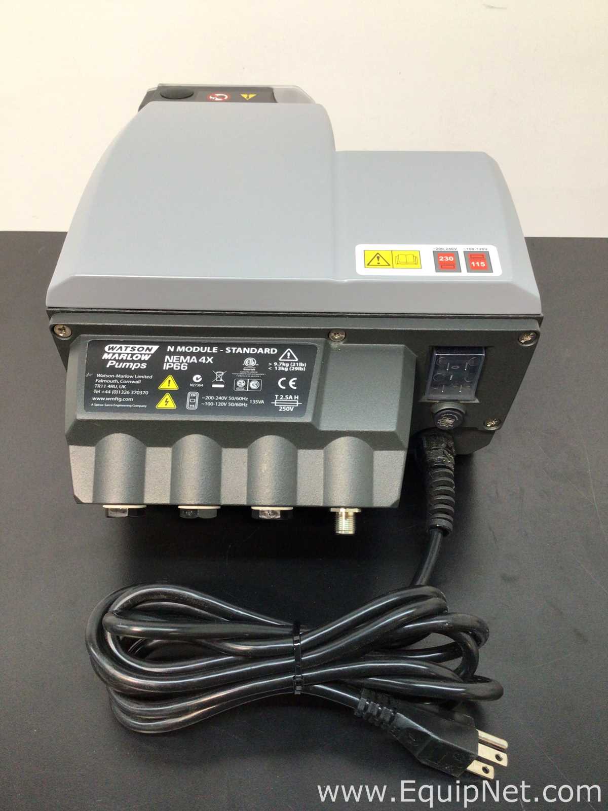 Bomba peristáltica Watson Marlow NEMA 4X IP66