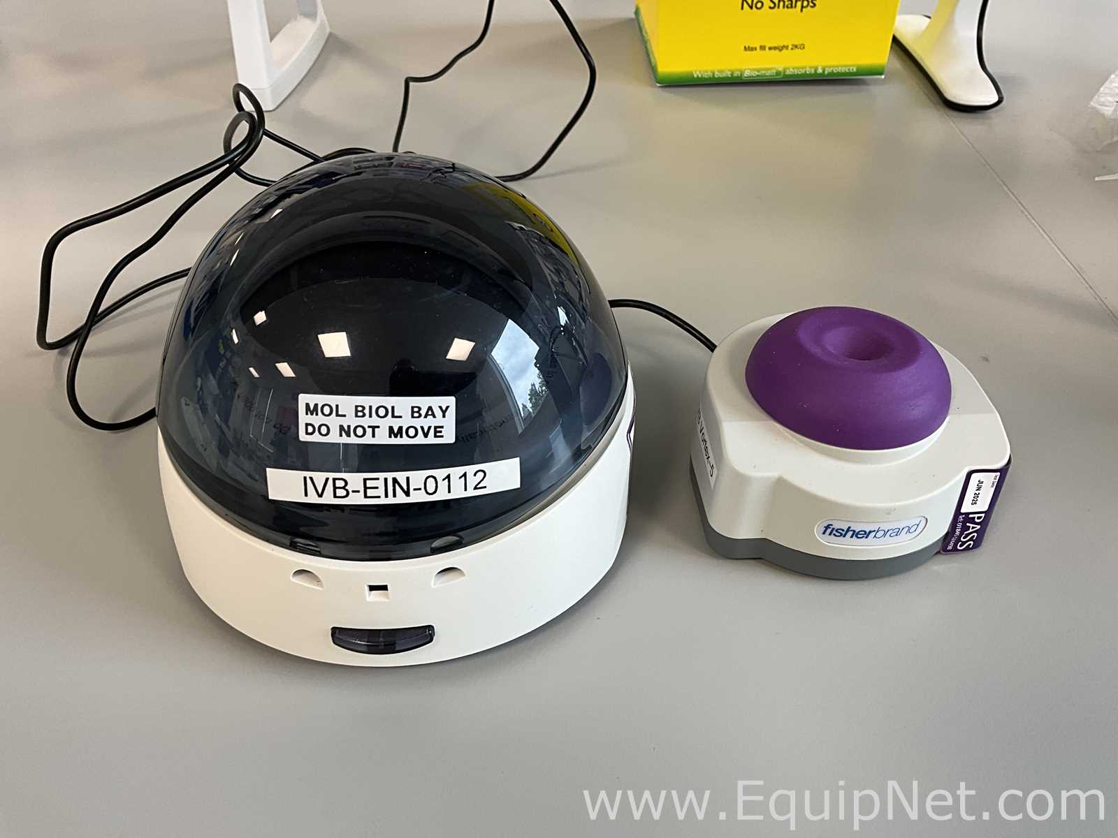 Sci Spin Mini Centrifuge and Fisher Scientific Mini Vortex Mixer