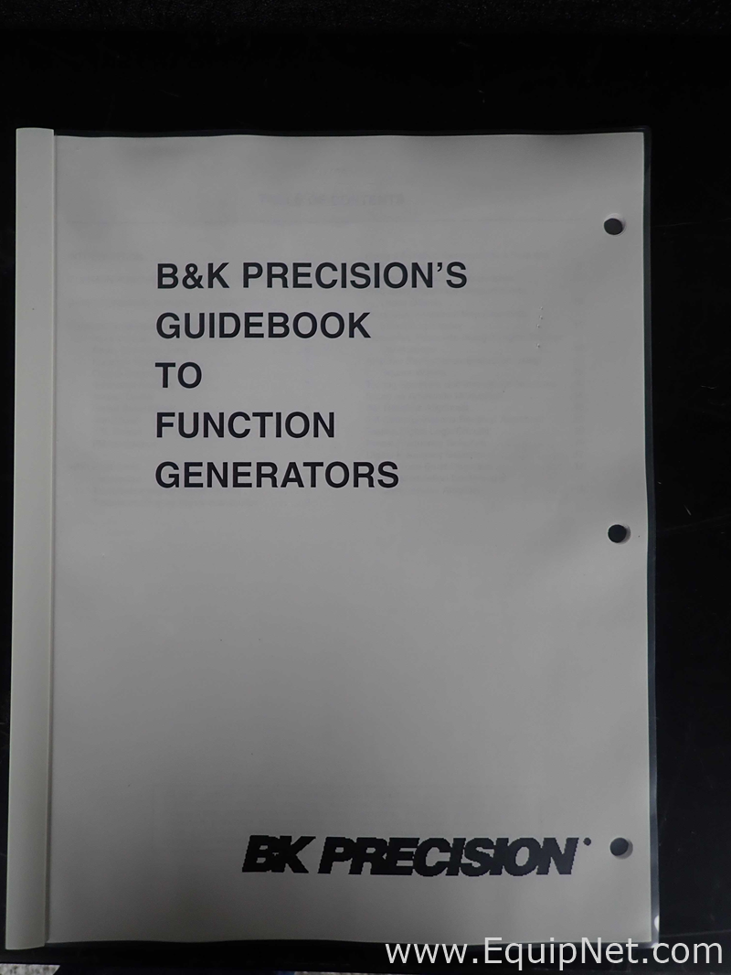 BK Precision 4017A  10MHz Sweep Function Generator