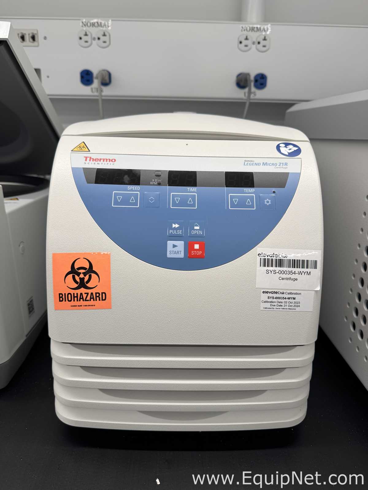 Thermo Fisher Scientific Sorvall Legend Micro 21R Refrigerated Centrifuge