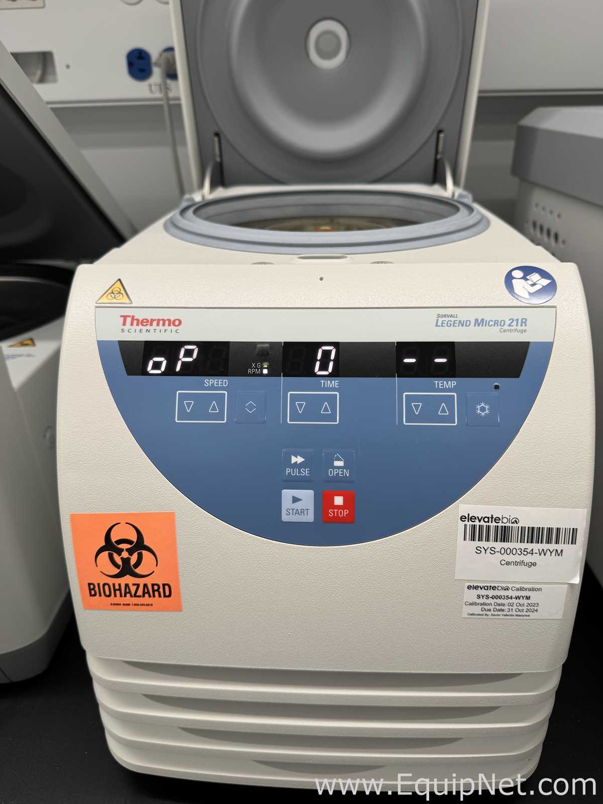 Thermo Fisher Scientific Sorvall Legend Micro 21R Refrigerated Centrifuge