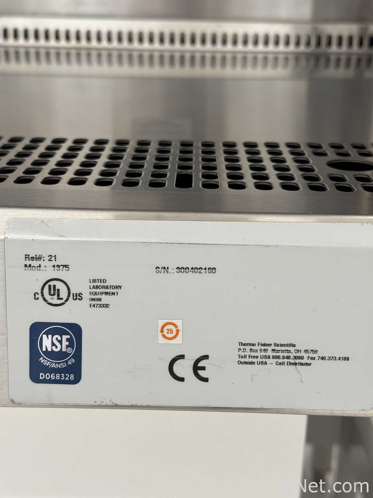 Cabina de Seguridad Biológica Thermo Scientific 1375