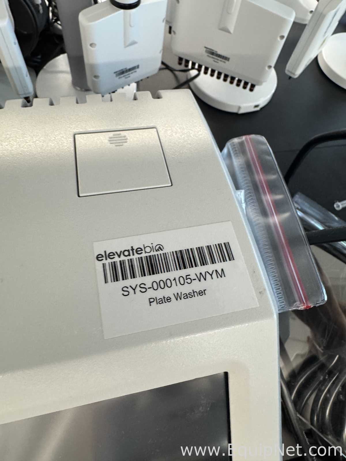 BioTek Instruments 405TSUVS Microplate Washer With Vacuum Pump And BioStack 4 Microplate Stacker