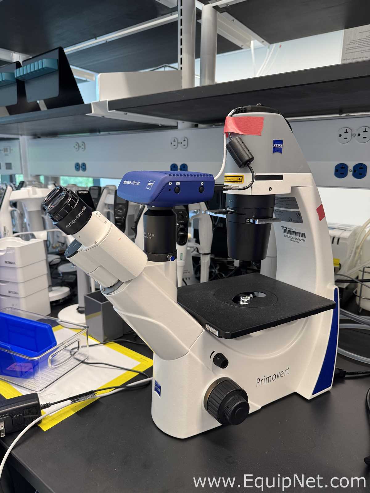 Zeiss Primovert Inverted Cell Culture Microscope