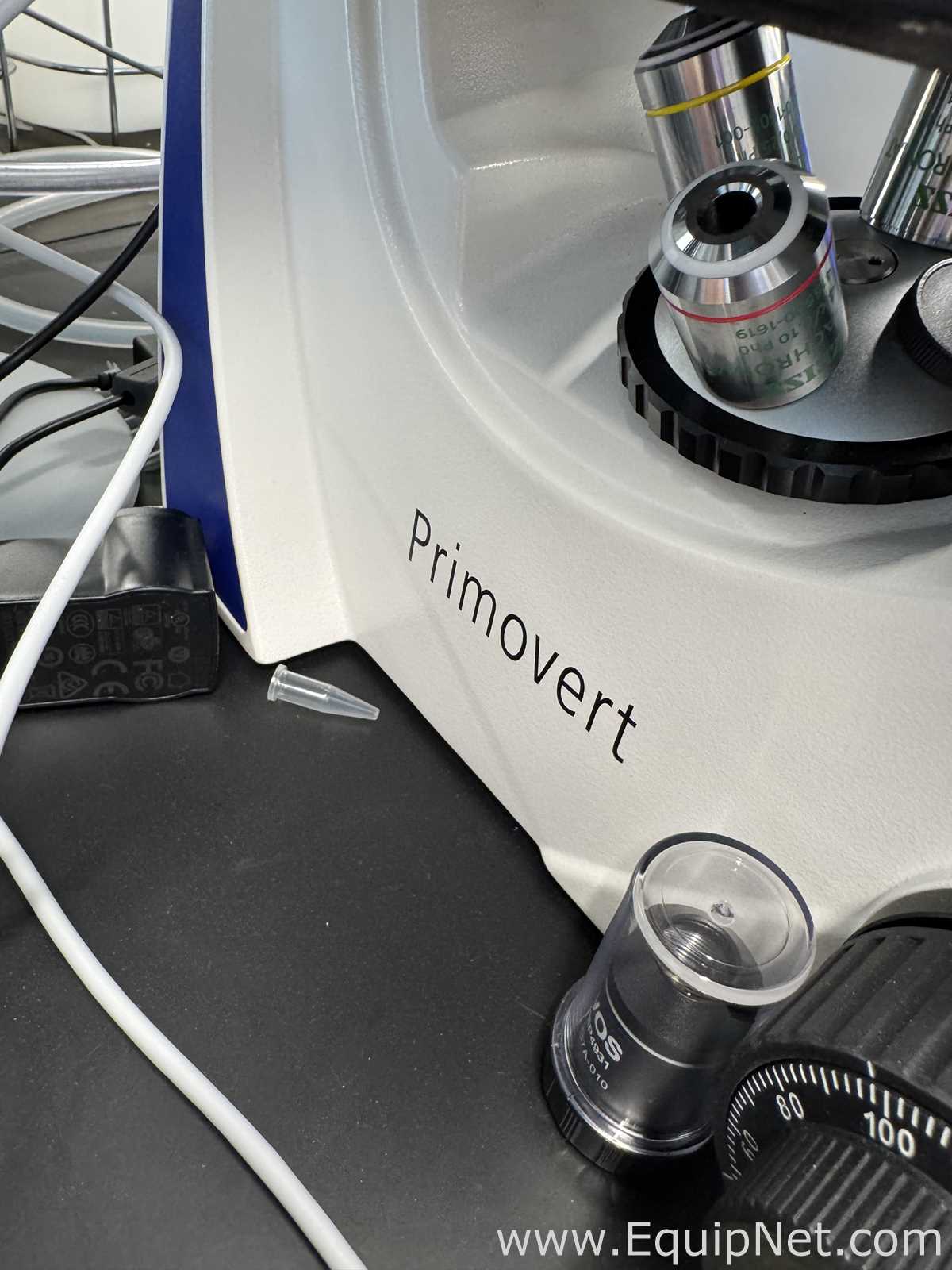 Zeiss Primovert Inverted Cell Culture Microscope