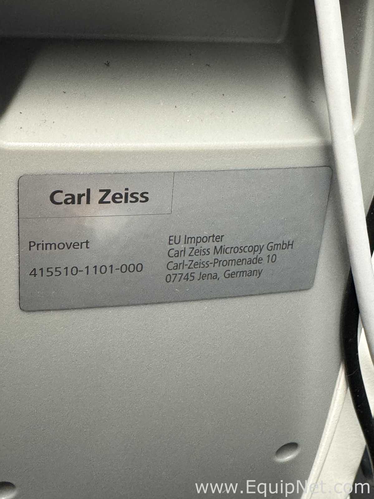 Zeiss Primovert Inverted Cell Culture Microscope