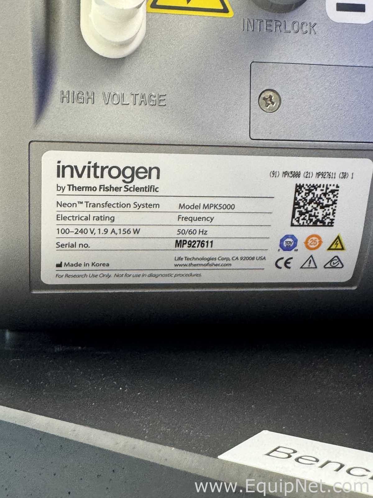 Invitrogen MPK5000 Neon Transfection System