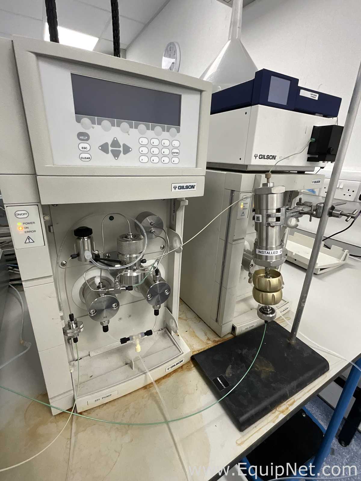 Gilson 157 UV-VIS HPLC with GX-281 Liquid Handler