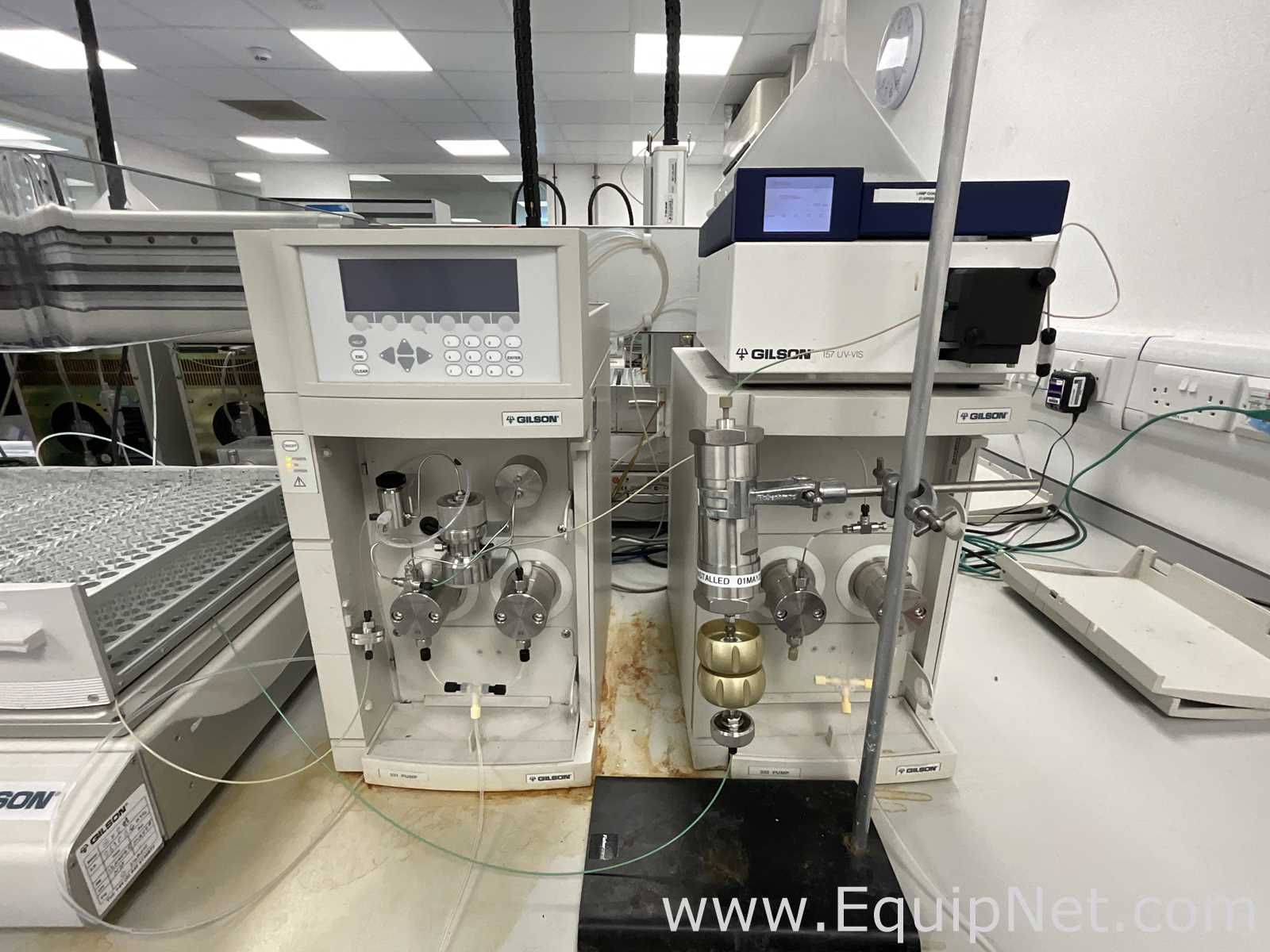 Gilson 157 UV-VIS HPLC with GX-281 Liquid Handler