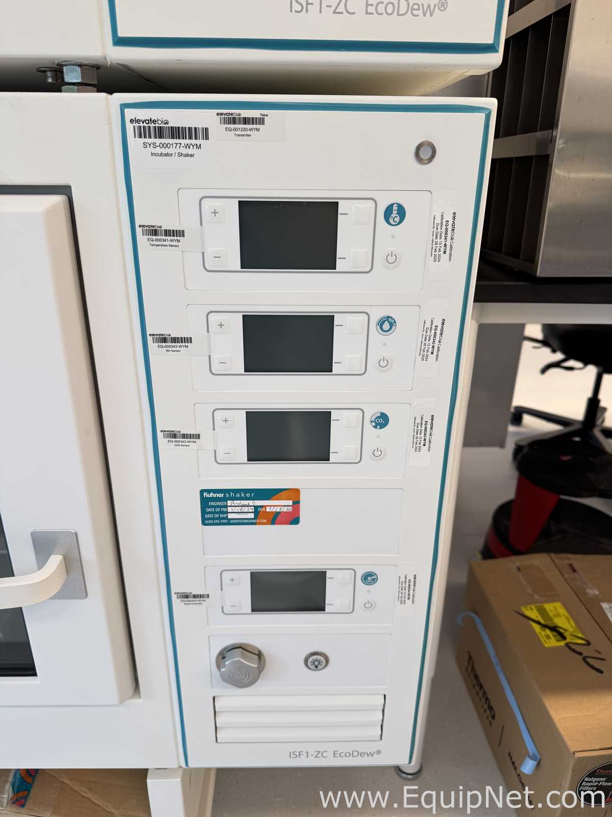 Adolf Kuhner AG SMZ1502C-ISF1ZC EcoDew Double Stacked Shaking Incubators
