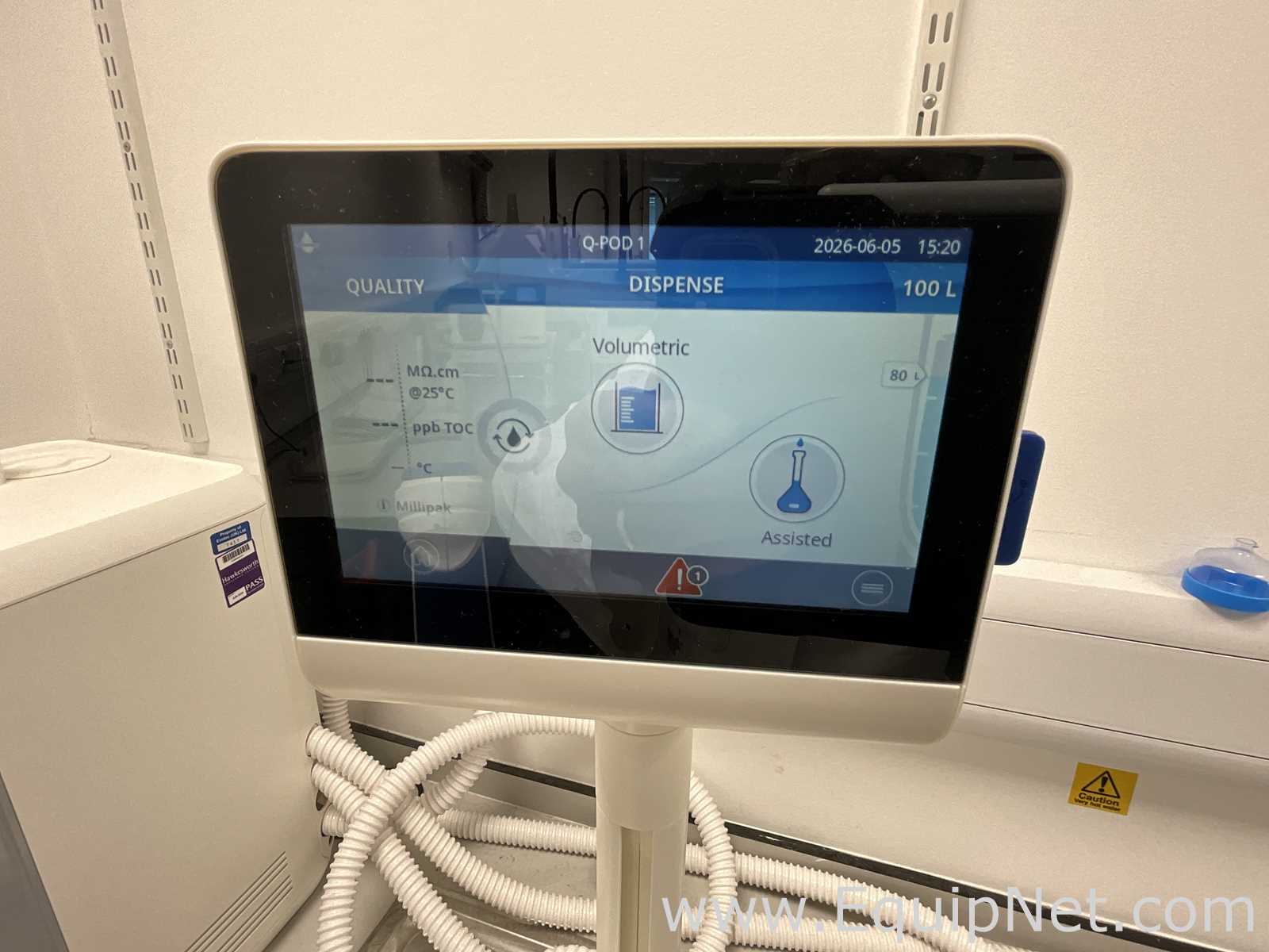 Millipore Milli - Q Laboratory Purified Water Generation Storage and Distribution System - R