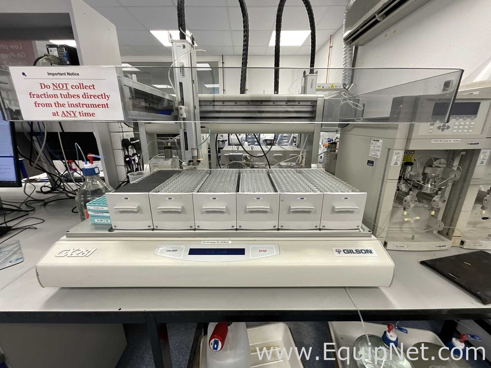 Gilson UV/VIS-155 HPLC System with GX-281 Liquid Handler