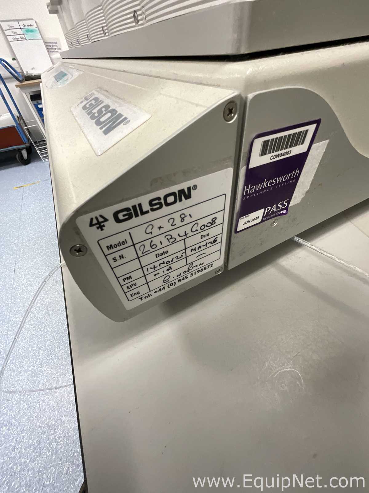 Gilson UV/VIS-155 HPLC System with GX-281 Liquid Handler