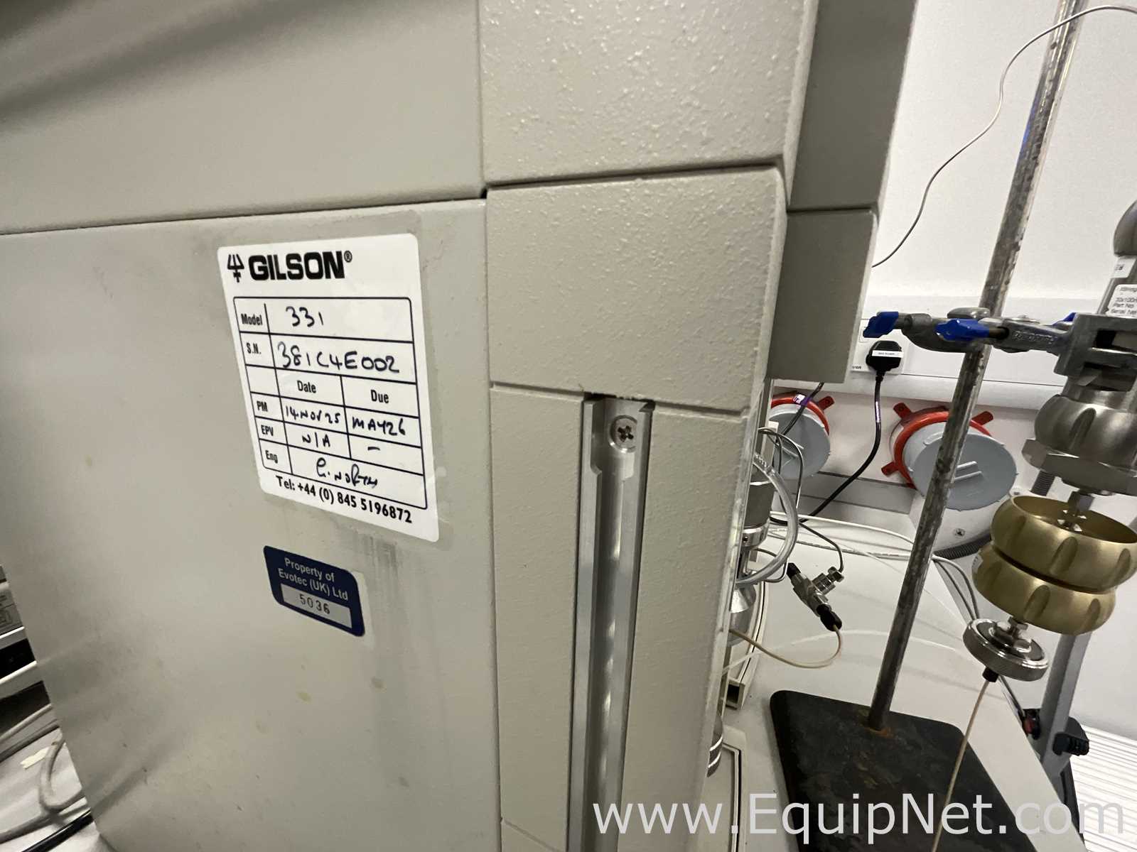 Gilson UV/VIS-155 HPLC System with GX-281 Liquid Handler