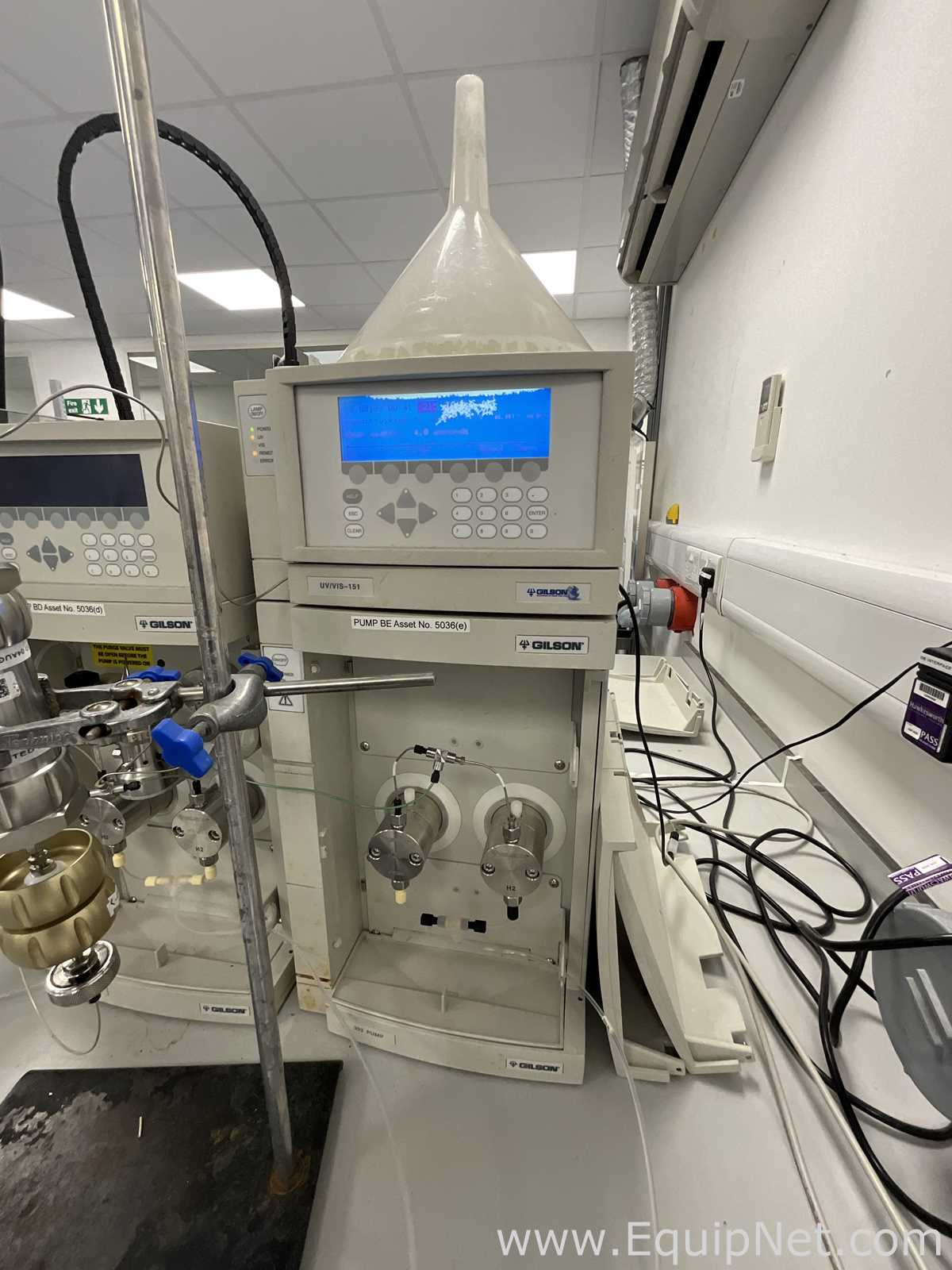 Gilson UV/VIS-155 HPLC System with GX-281 Liquid Handler