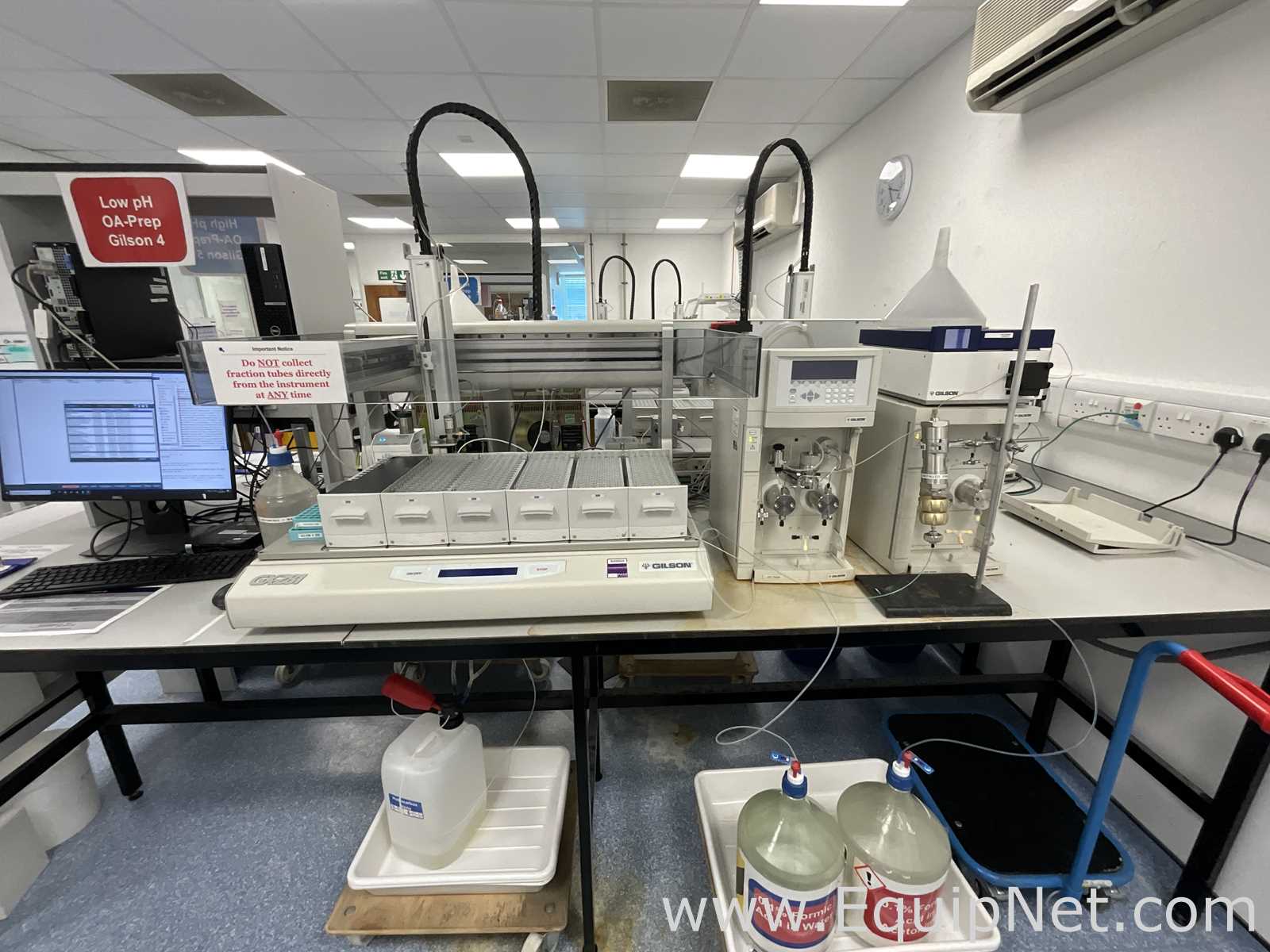 Gilson 157 UV-VIS HPLC with GX-281 Liquid Handler