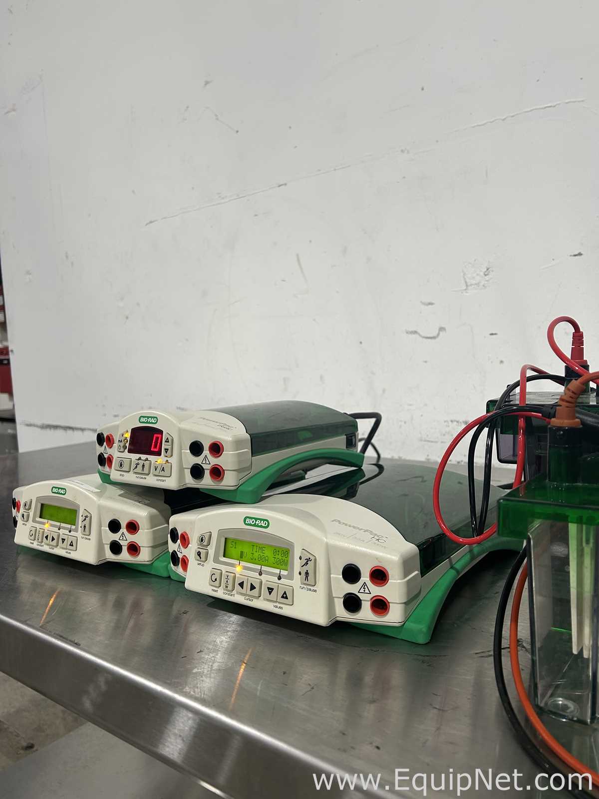 Lot of 3 Bio Rad Power Pacs with 5 Criterion Cell Units