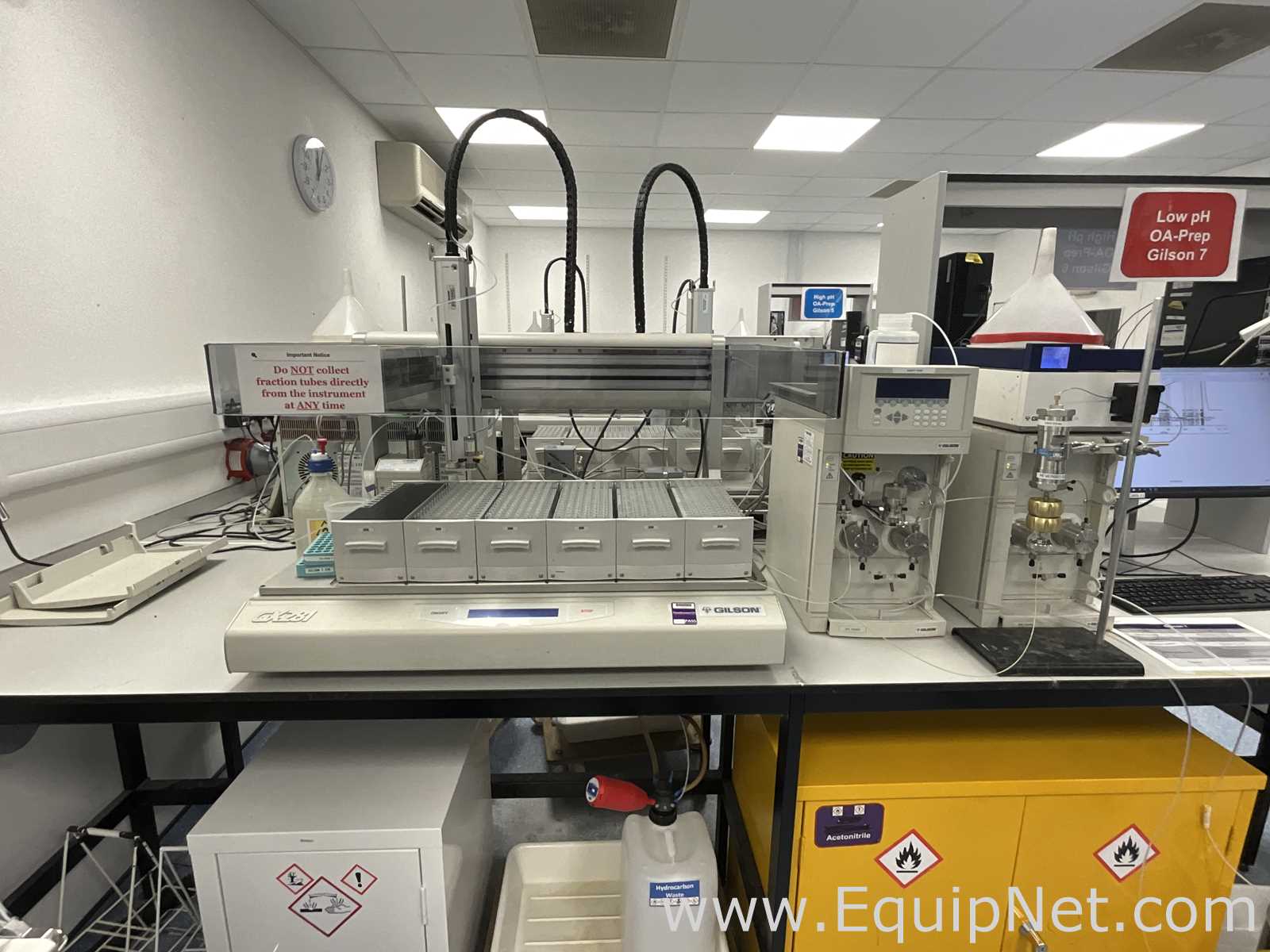Gilson UV/VIS-159 HPLC System with GX-281 Liquid Handler