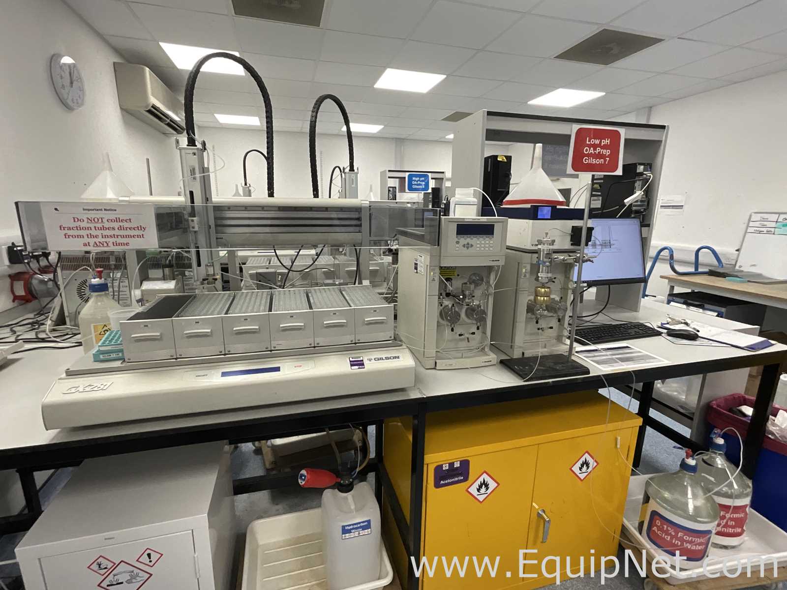 Gilson UV/VIS-159 HPLC System with GX-281 Liquid Handler