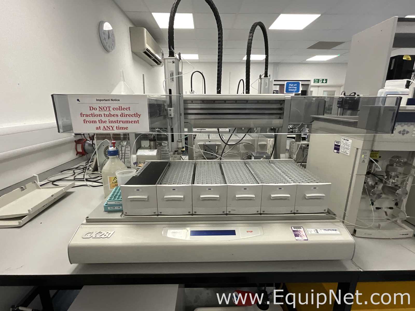 Gilson UV/VIS-159 HPLC System with GX-281 Liquid Handler