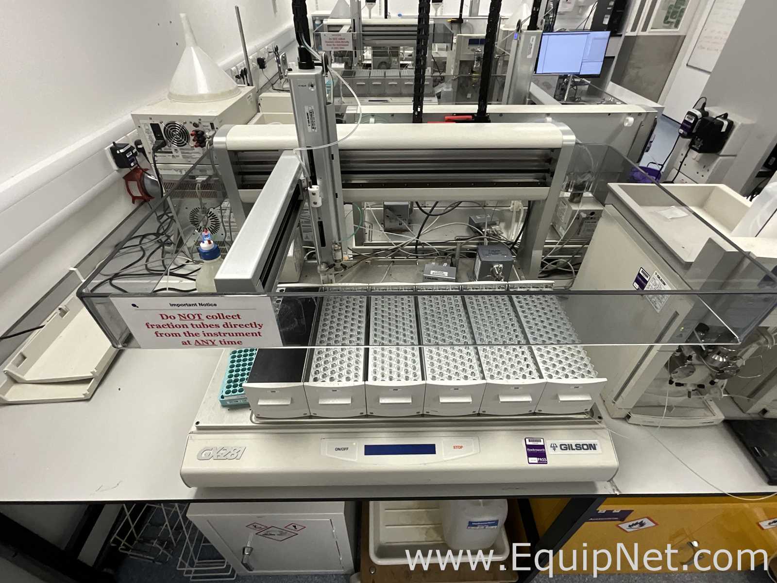 Gilson UV/VIS-159 HPLC System with GX-281 Liquid Handler