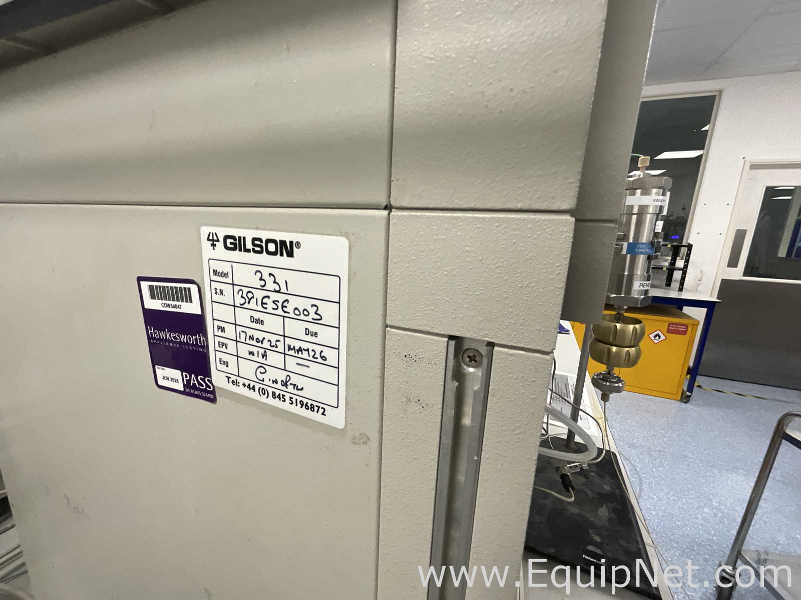 Gilson UV/VIS-159 HPLC System with GX-281 Liquid Handler