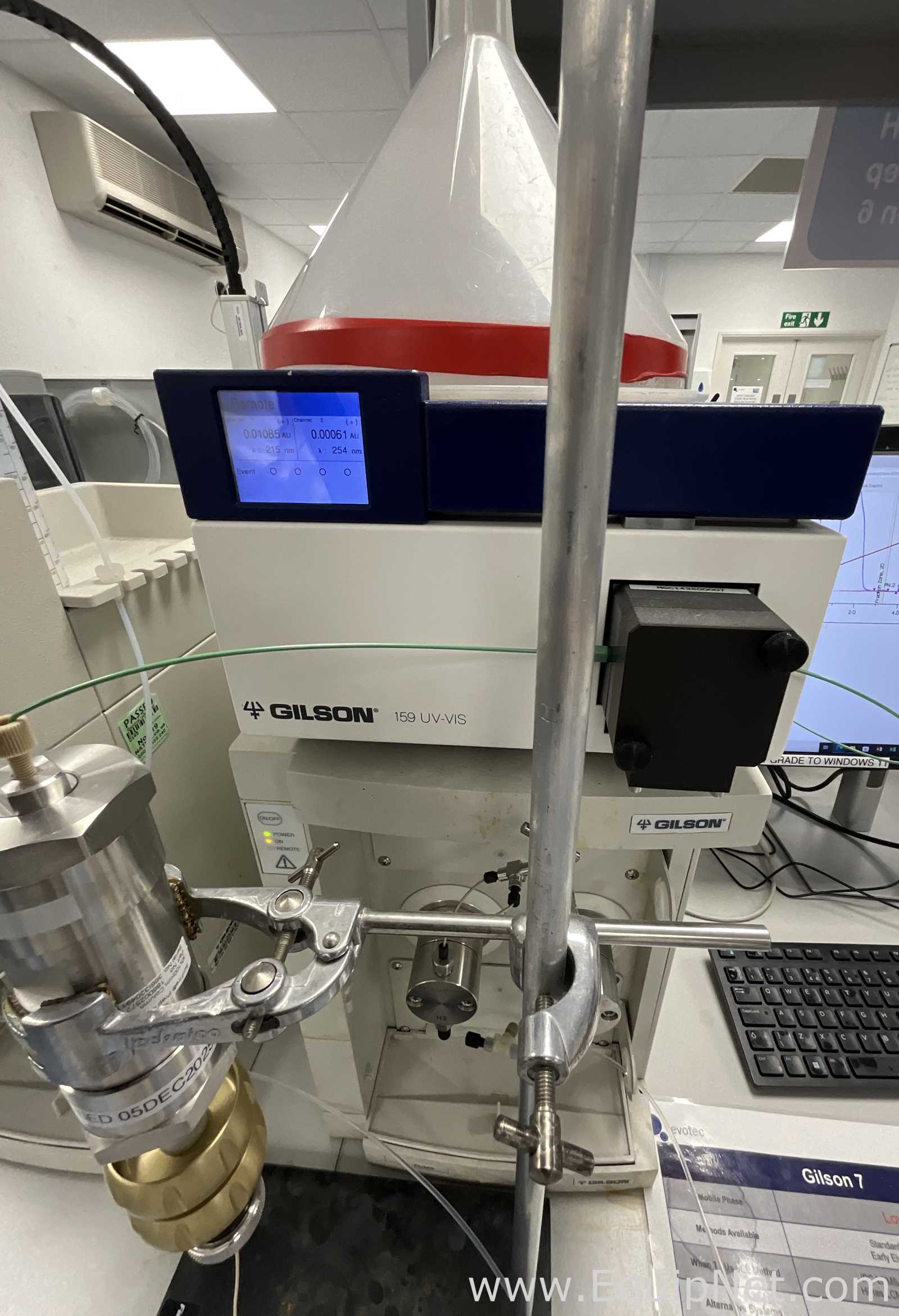 Gilson UV/VIS-159 HPLC System with GX-281 Liquid Handler