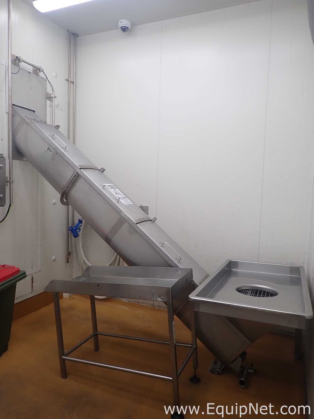 Transportadora aço inox Food Machinery Australasia Ltd 