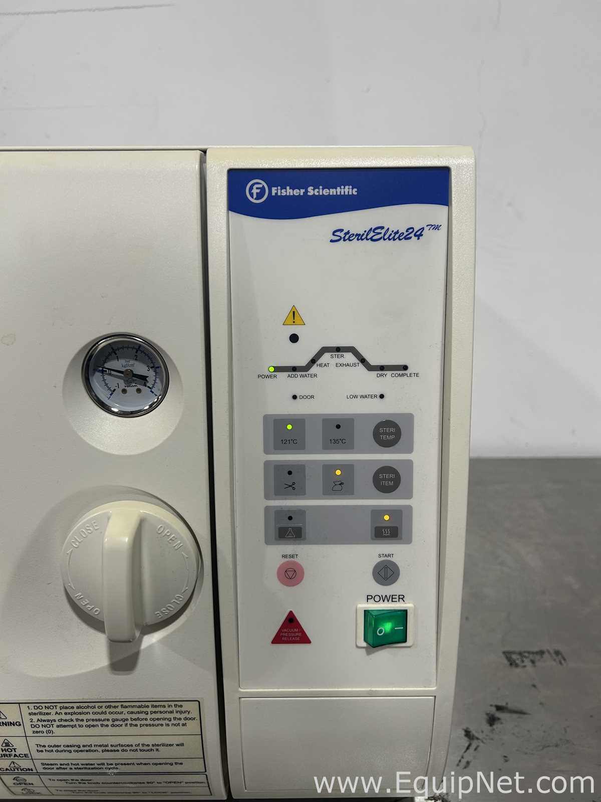 Fisher Scientific SterilElite 24 Tabletop Autoclaves