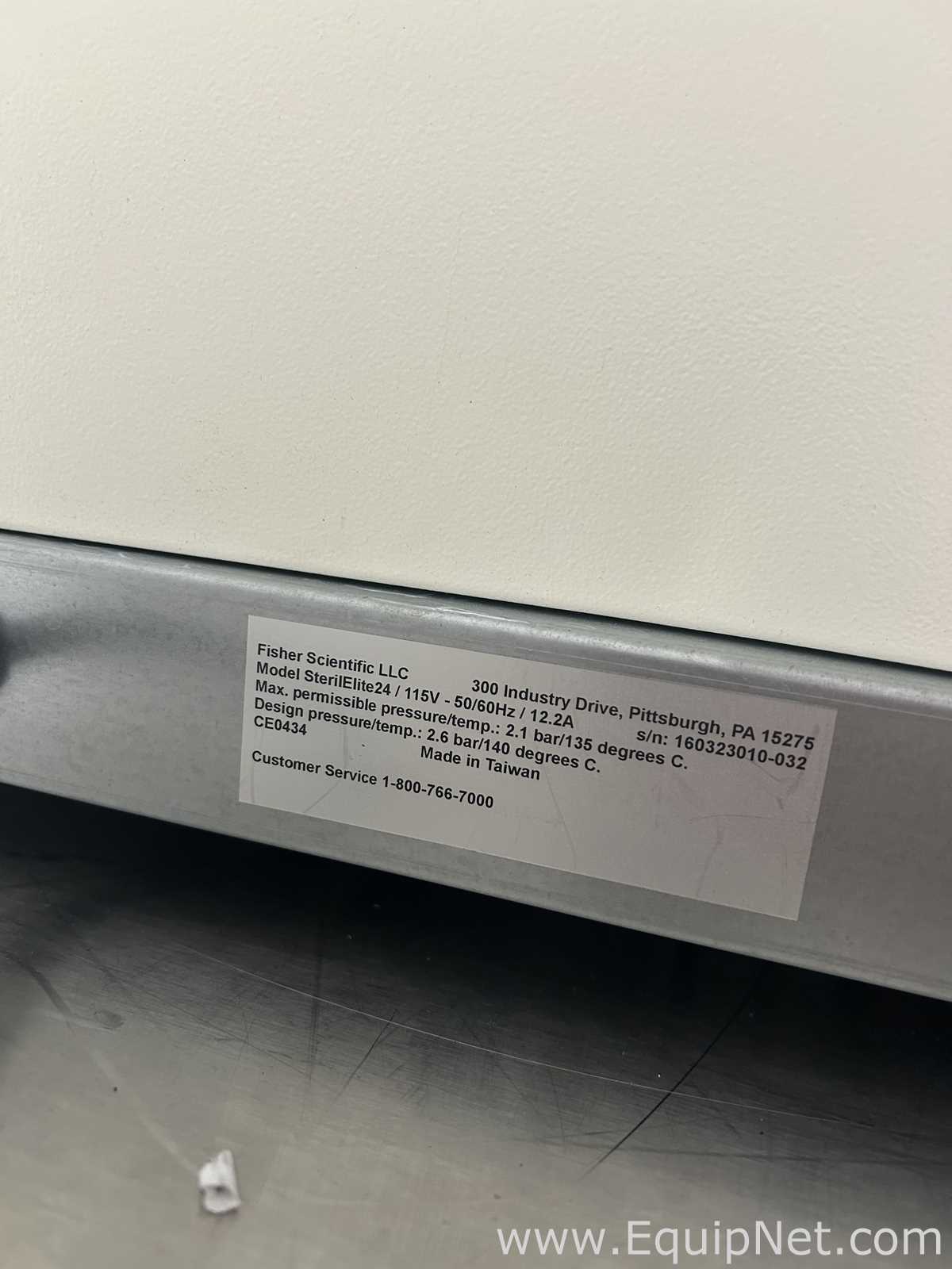 Fisher Scientific SterilElite 24 Tabletop Autoclaves
