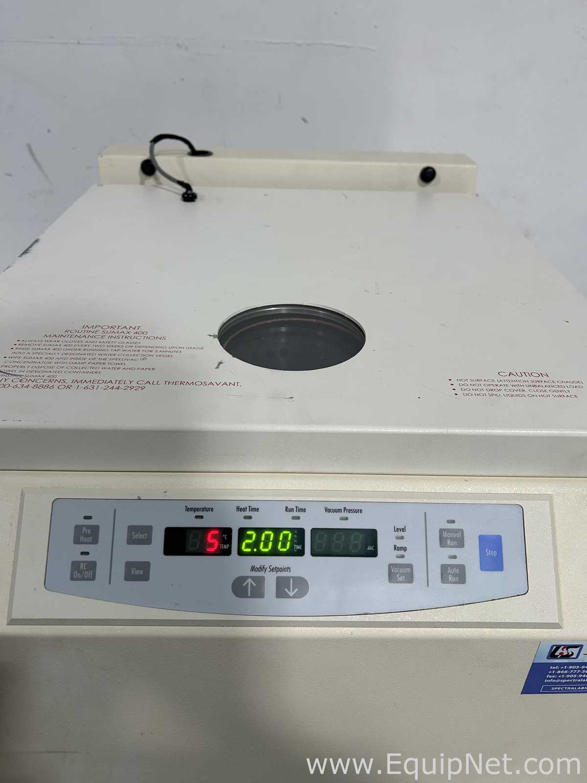 Concentrador Thermo Electron Corporation SC250EXP-115