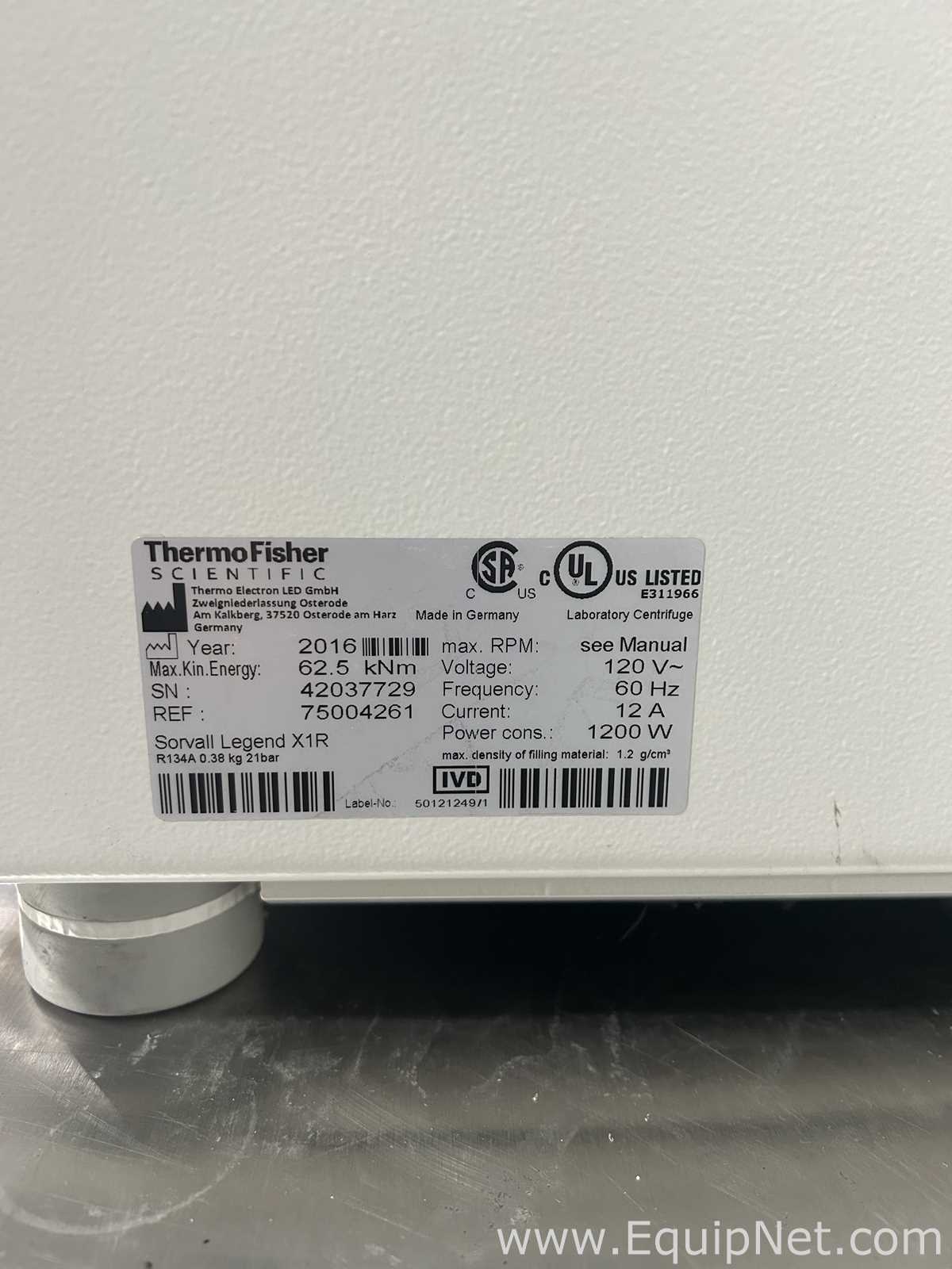 Centrífuga para Laboratórios Thermo Fisher Scientific Sorvall Legend X1R