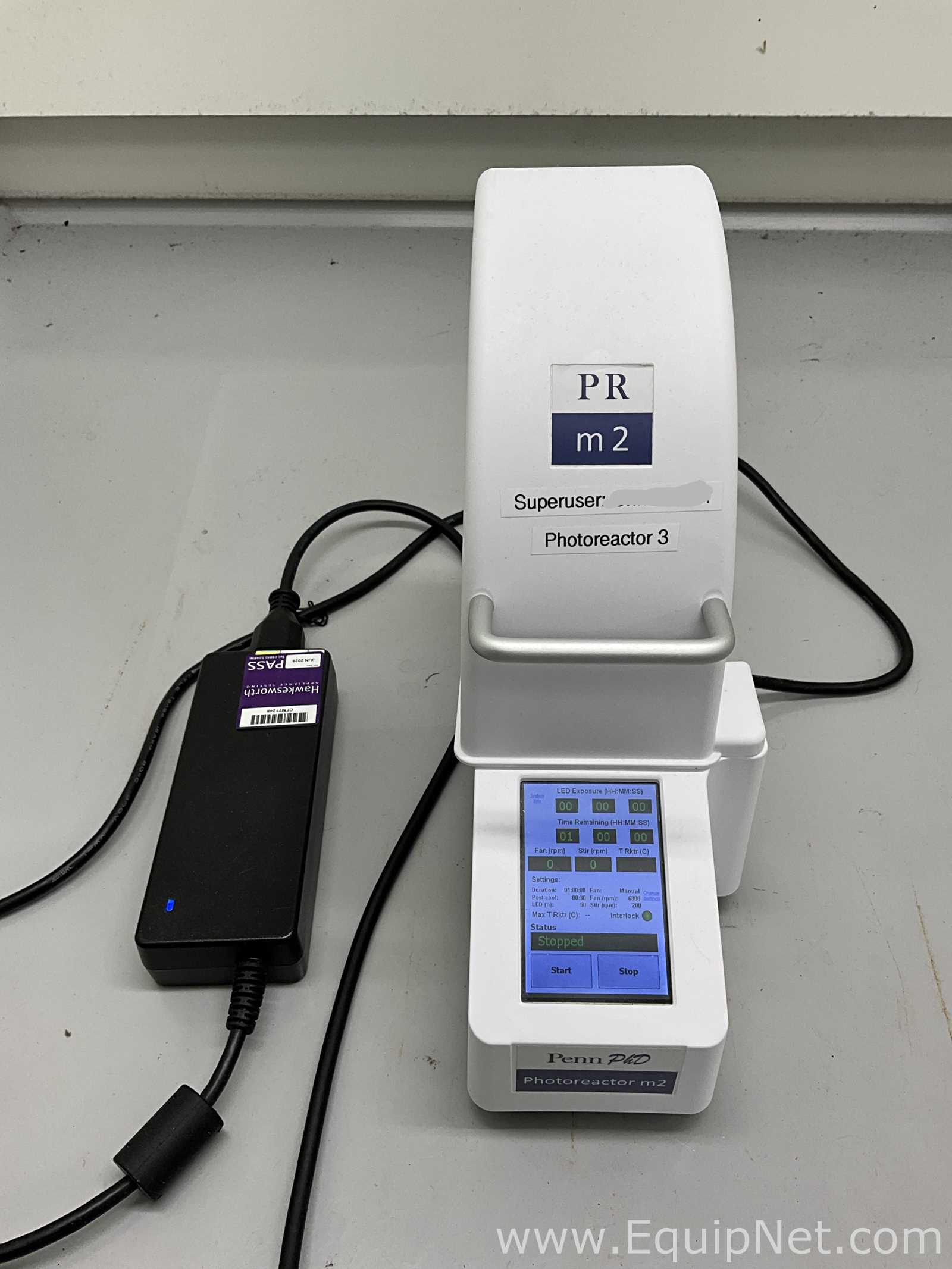 Ushio Pen Phd PR001 Photoreactor m2 Fitted with 450nm High-Intensity Light Module and Power Supply
