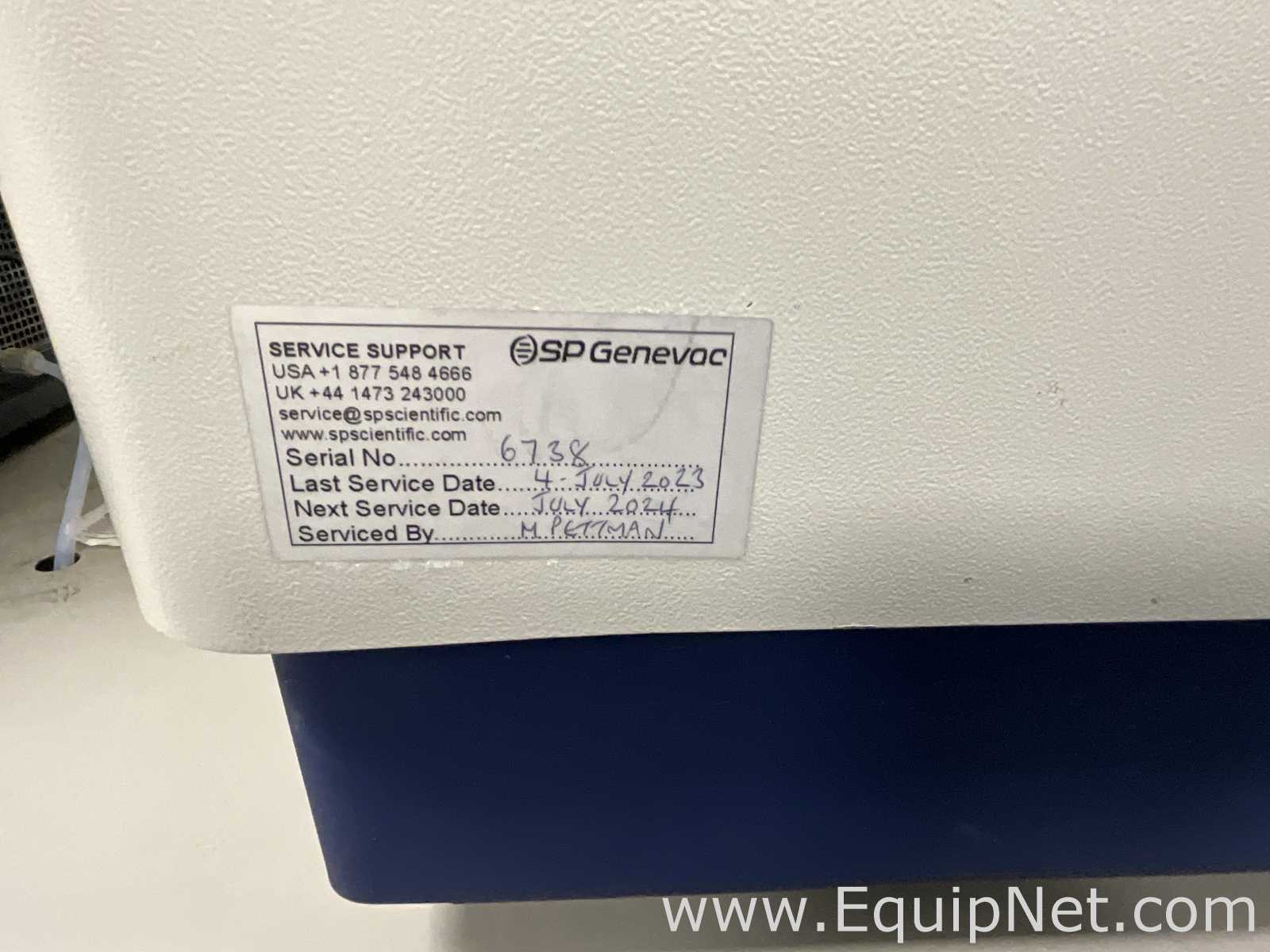 GeneVac HT-4X Centrifugal Evaporator with Edwards XDS5 Vacuum Pump