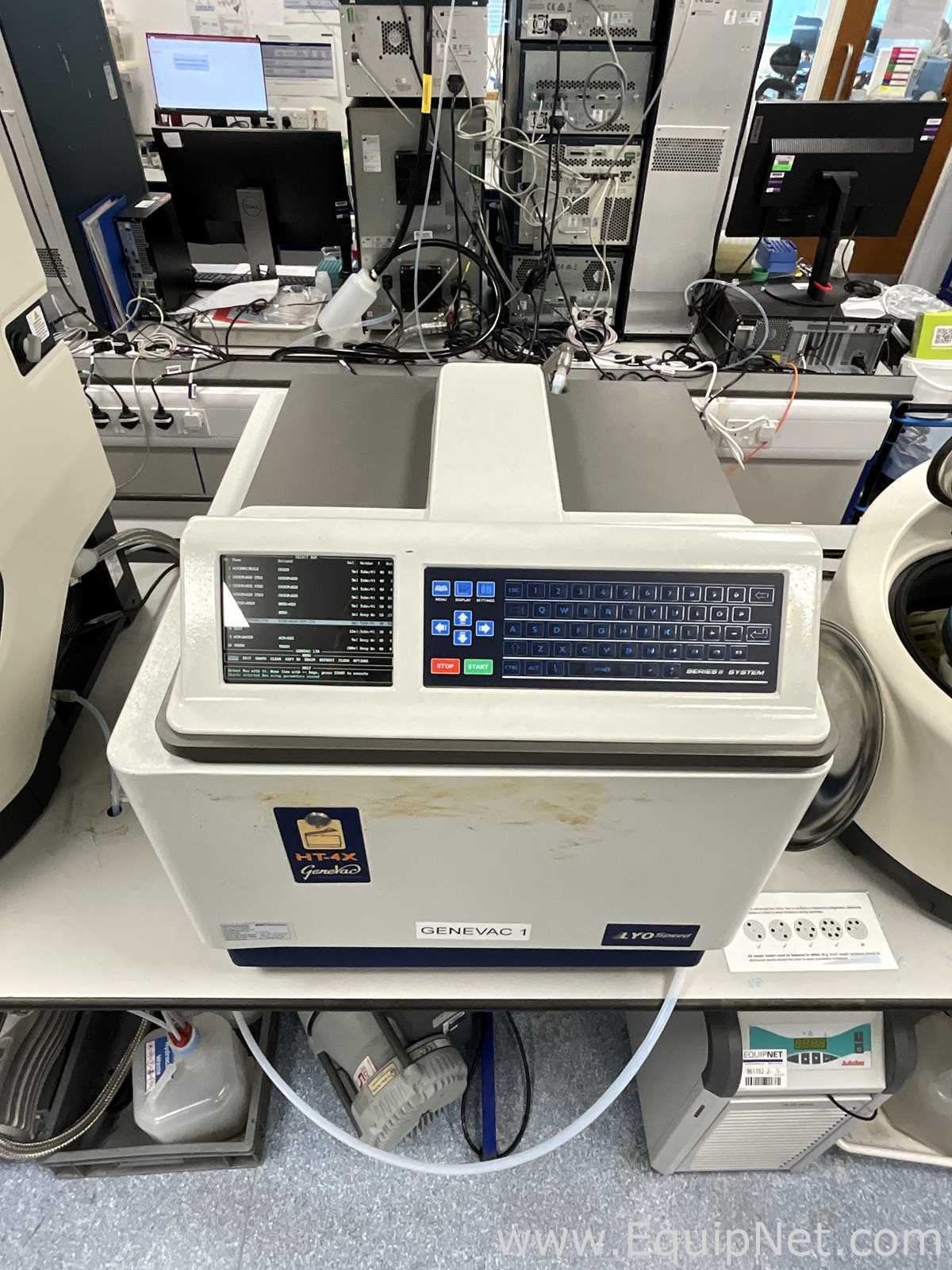 GeneVac HT-4X Centrifugal Evaporator with Edwards XDS5 Vacuum Pump