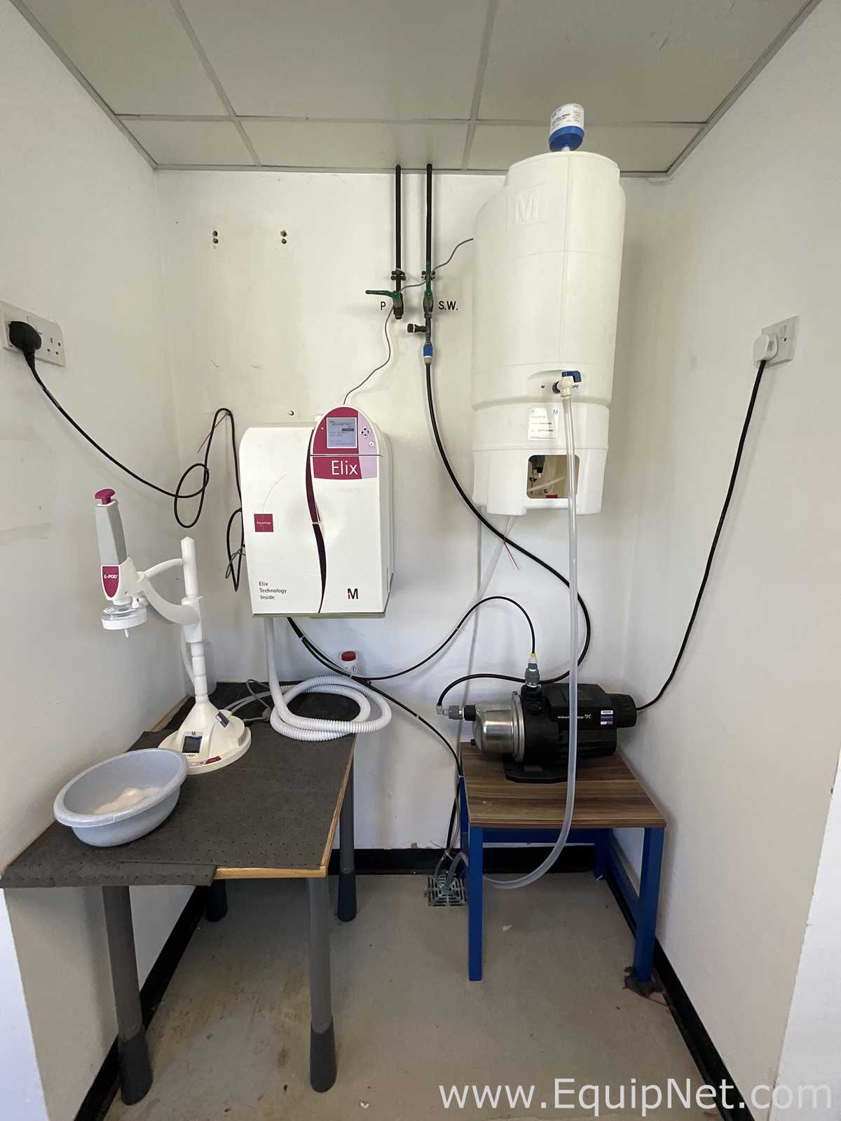 Millipore Elix Advantage 10 Purified Water Generation, 60 Litre Storage and Distribution System