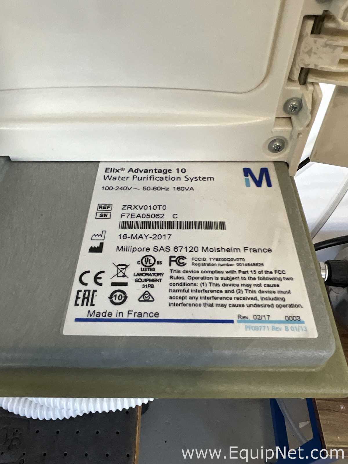 Millipore Elix Advantage 10 Purified Water Generation, 60 Litre Storage and Distribution System