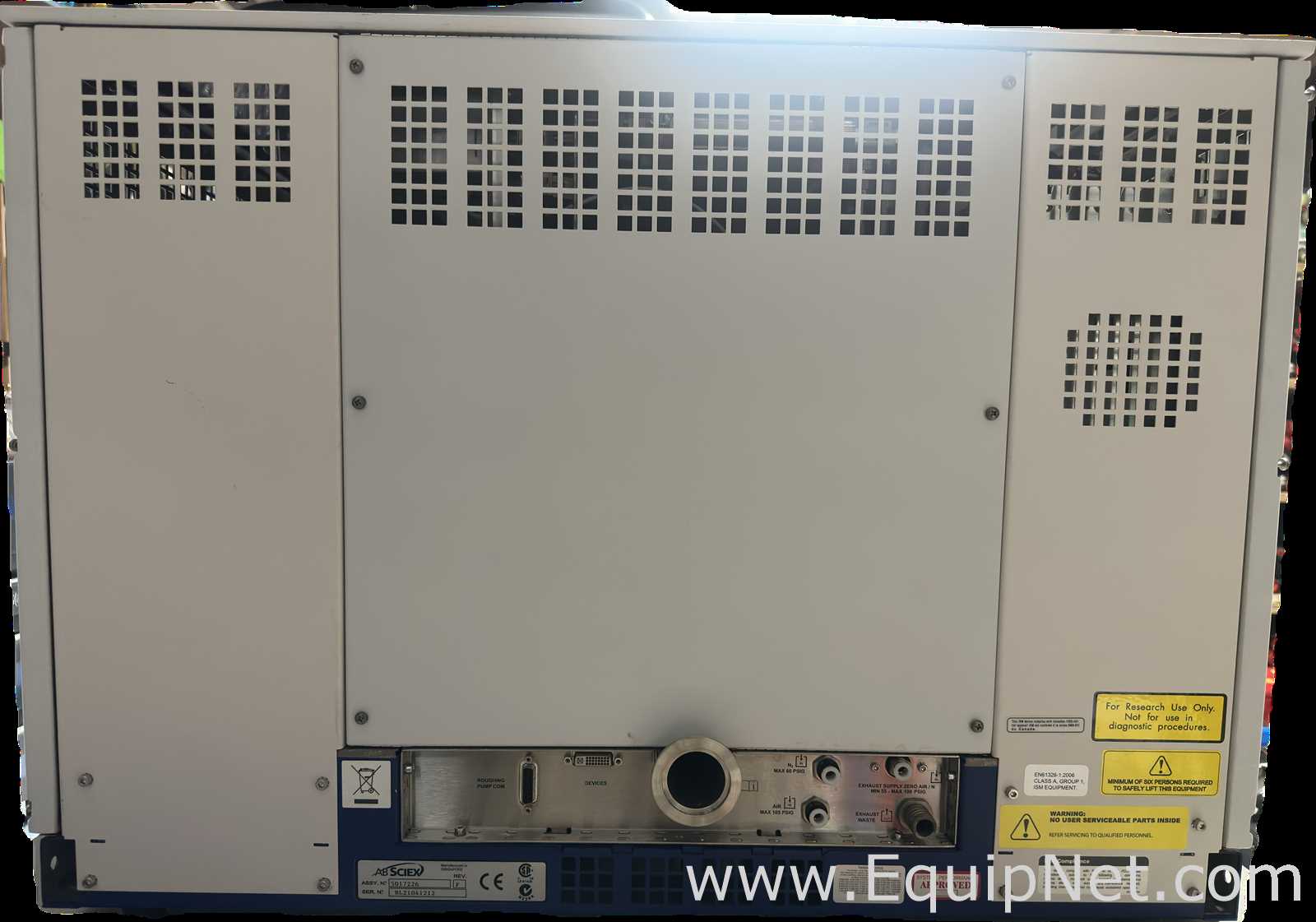 AB Sciex QTRAP 6500 Mass Spectrometer