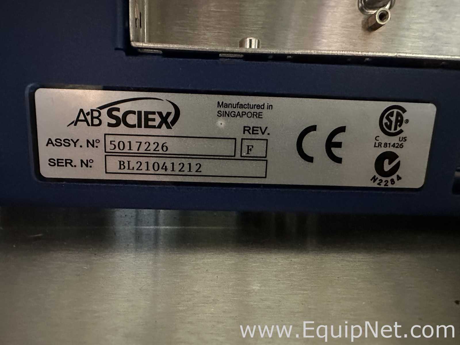 AB Sciex QTRAP 6500 Mass Spectrometer
