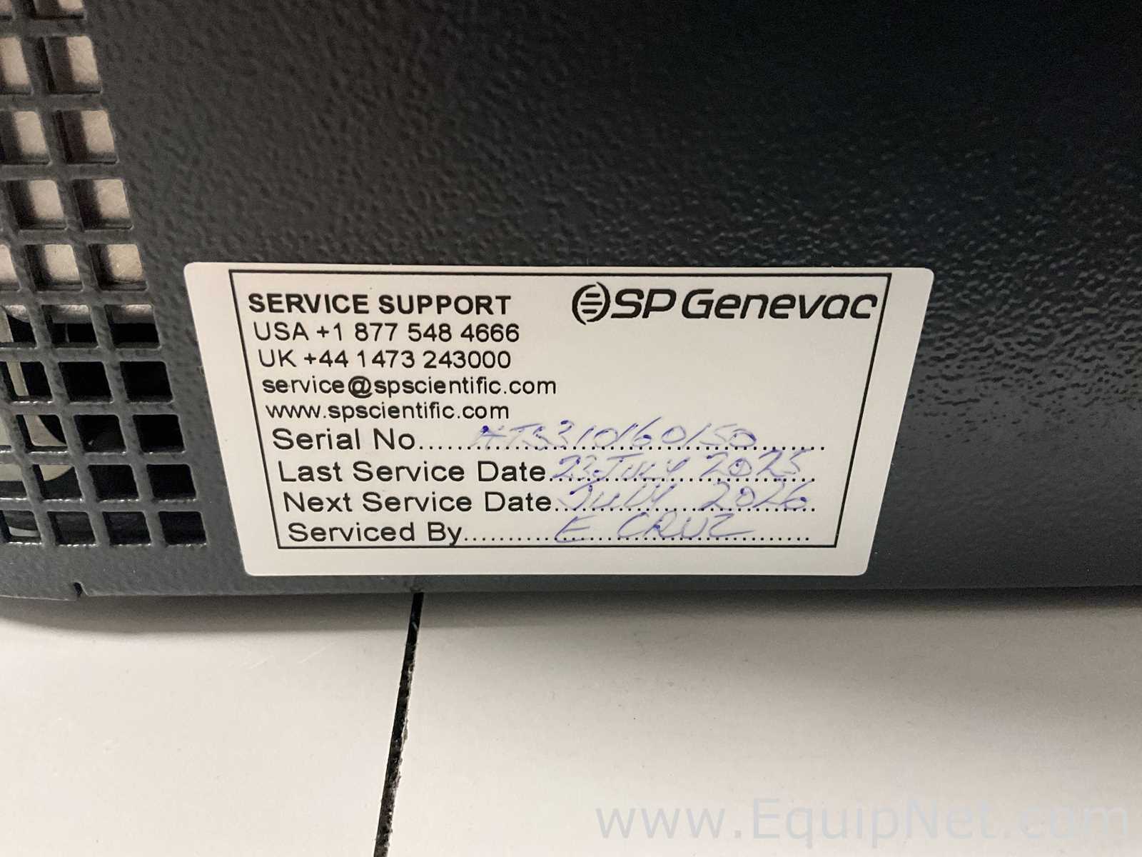 GeneVac HTS312-23050-NNN Centrifugal Evaporator with Edwards XDS Vacuum Pump