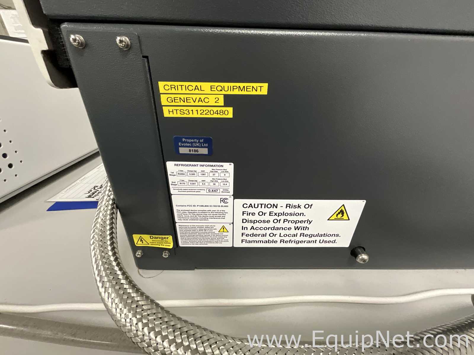 GeneVac HT3i12-23050-NNA Centrifugal Evaporator with Edwards XDS Vacuum Pump