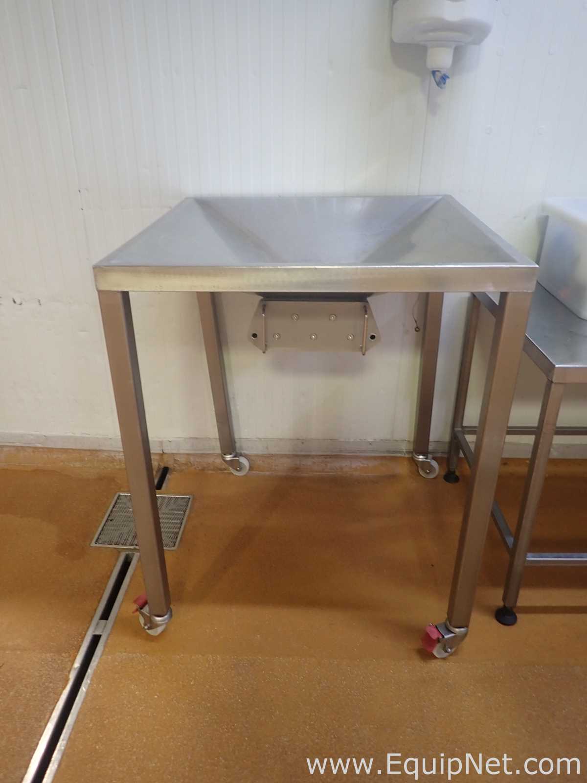 Mesa/Bancada aço inox  