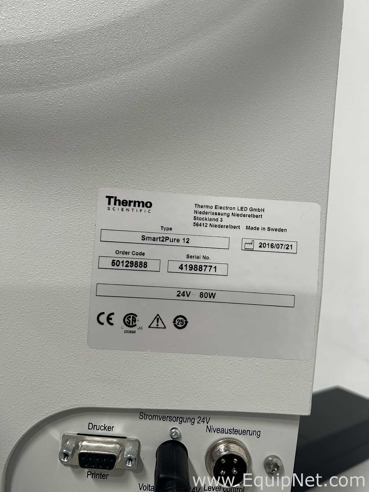 Thermo Scientific Smart2Pure Water Purification System