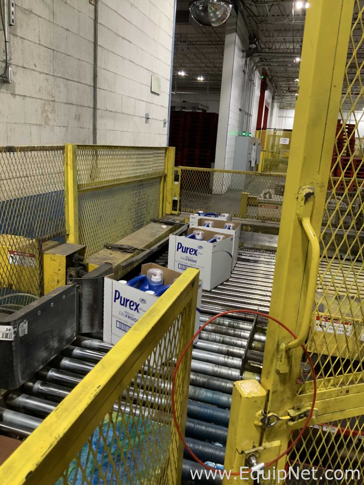 Columbia FL510-LSSS-AB-9908 Palletizer with Mima Wrapper