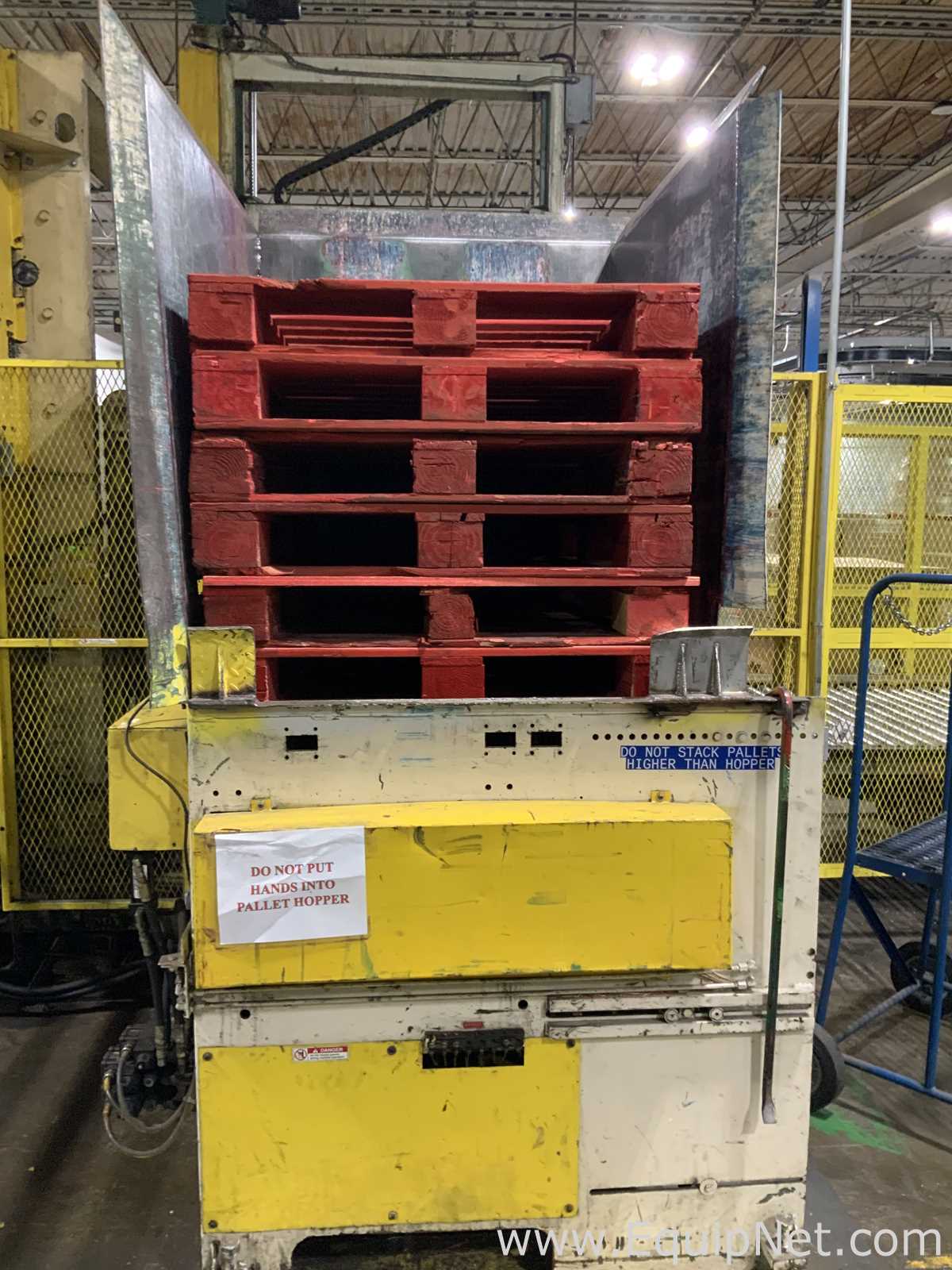 Columbia FL510-LSSS-AB-9908 Palletizer with Mima Wrapper